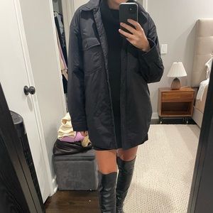 Aritzia Ganna Insulated Shirt Jacket